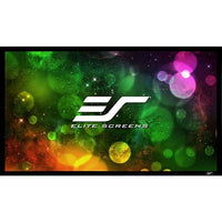 Elite Screens SB135WH2 Sable Frame B2 135" 16:9 Active 3D 4K/8K Ultra HD Fixed Frame Home Theater Projection Projector Screen with Kit