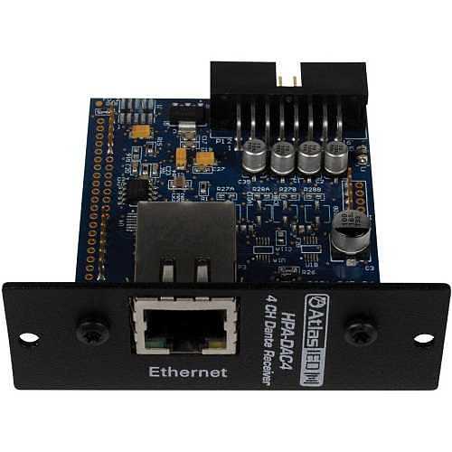 AtlasIED HPA-DAC4 Four-Input Dante Accessory Card for HPA Amplifers