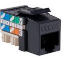 OCC K6A09 CAT6A Jack Network Connector, Yellow