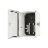 OCC OCO12NX 10"H 8"W 4"D, NEMA 4X Enclosure, 12-port, holds adapter plates