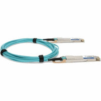 AddOn AOC-D-D-400G-1M-AO Arista Networks AOC-D-D-400G-1M Compatible TAA Compliant 400GBase-AOC QSFP-DD to QSFP-DD Active Optical Cable (850nm, MMF, 1m)