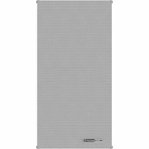 AtlasIED IP-12SYSM PoE+ Indoor 1' 2' Suspended Ceiling Mount IP Speaker with Talkback Microphone