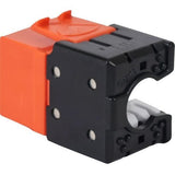 ICC IC107GATOR CAT6A RJ45 Keystone Jack for HD Style, 10-Pack, Orange