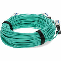 AddOn Q400G-4Q56G-AOC5M-AO MSA Compliant 400GBase-AOC QSFP-DD to 4xQSFP56 PAM-4 Active Optical Cable (850nm, MMF, 5m) CMIS 3.0