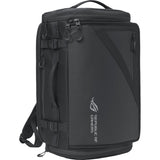 ASUS ROG Archer Weekender Carrying Case (Backpack) for 11" to 17" Notebook, Tablet, Accessories - Black (90XB07L0-BBP000)