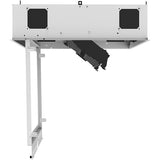AtlasIED CR222 Ceiling-Mount Rack with 2RU, Standard-Width, AmbiTILT Shelf and Integrated AC Power Pack with Auto Sensing "On-Off", without Projector Pole Adapter