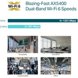 TP-Link EAP670 Omada AX5400 Ceiling Mount Wi-Fi 6 Access Point