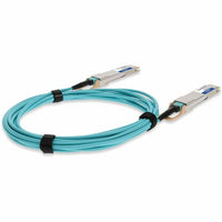AddOn AOC-D-D-400G-3M-AO Arista Networks AOC-D-D-400G-3M Compatible TAA Compliant 400GBase-AOC QSFP-DD to QSFP-DD Active Optical Cable (850nm, MMF, 3m)