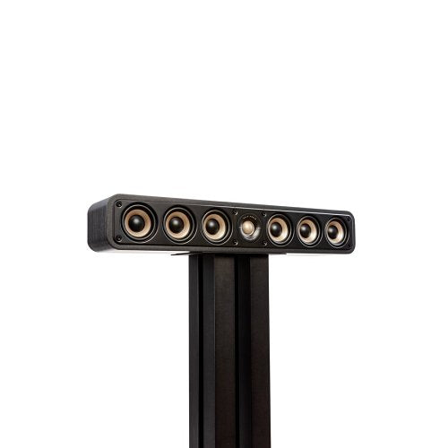 Polk Audio 300366-01-00-005 ES35 Signature Elite Series High-Resolution Slim Center Channel Loudspeaker, Black