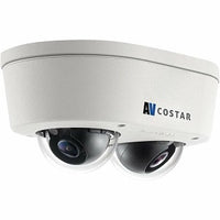 IDIS AV10956DN-28 Caméra IP dôme multi-capteurs omni-directionnelle 10MP avec SNAPstream+, objectifs 2,8 mm