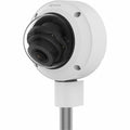Hanwha QNV-C8083R Q-Series 5MP IR Vandal Dome Camera 3.2-10.2mm Motorized Varifocal Lens, White