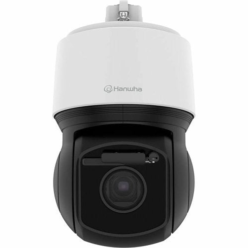 Hanwha XNP-C6403RW 2MP 40x AI PTZ Camera with Built-In Wiper, ICR, WDR, IP66, Black and White