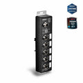 TRENDnet TI-XPG50 5-Port Industrial M12 Gigabit Switch, 4-Port M12 PoE+, 120W PoE Budget