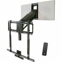 MantelMount MM815 Motorized Drop Down and Swivel TV Mount, RF Remote Control