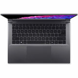 Acer Swift X 14 SFX14-72G SFX14-72G-77NJ 14.5" Notebook - WQXGA+ - 120 Hz - Intel Core Ultra 7 155H - 16 GB - 1 TB SSD - English Keyboard - Iron (NX.KR8AA.001)