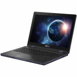 ASUS BR1204F BR1204FGA-YS14T-S 12.2" Touchscreen Rugged Convertible 2 in 1 Notebook - WUXGA - Intel N-Series N100 - 4 GB - Mineral Gray