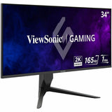 ViewSonic VX3418-2K 34 Inch 1440p Ultrawide Gaming Monitor, 165Hz and 1ms for Smooth Gameplay, FreeSync Premium and Eye Care Technology, HDMI