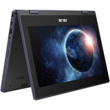 ASUS BR1104F BR1104FTA-YS24T 11.6" Touchscreen Rugged Convertible 2 in 1 Notebook - HD - Intel N-Series N250 - 8 GB - 128 GB SSD - Mineral Gray