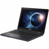ASUS BR1204F BR1204FTA-YS24T-S 12.2" Touchscreen Rugged Convertible 2 in 1 Notebook - WUXGA - Intel N-Series N250 - 8 GB - 128 GB SSD - Mineral Gray
