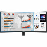 ASUS VA34VCPSR 34" Class UW-QHD Curved Screen LED Monitor - 21:9 - Black