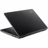 Acer TravelMate B3 Spin 12 TMB312R-31 TMB312R-31-P5E5 12.2" Touchscreen Rugged Convertible 2 in 1 Notebook - WUXGA - 60 Hz - Intel N250 - 8 GB - 128 GB Flash Memory - English Keyboard - Black (NX.BLCAA.002)