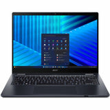 Acer TravelMate P4 Spin 14 TMP414RN-55 TMP414RN-55-52RS 14" Touchscreen Convertible 2 in 1 Notebook - WUXGA - 60 Hz - Intel Core Ultra 5 225U - 16 GB - 512 GB SSD - English Keyboard - Blue (NX.BNLAA.001)