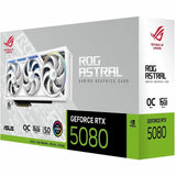 ASUS ROG NVIDIA GeForce RTX 5080 Graphic Card - 16 GB GDDR7 (ROG-ASTRAL-RTX5080-O16G-WHITE)