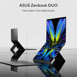 ASUS ZenBook Duo UX8407 UX8407AA-DS99T 14" Touchscreen Detachable Copilot+ PC 2 in 1 Notebook - 3K - 144 Hz - Intel Core Ultra 9 386H - 32 GB - 1 TB SSD - Moher Gray