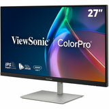 ViewSonic VP2766-2K 27 Inch 1440P ColorPro Monitor, IPS Display with 90W USB-C, 100% sRGB Pantone Validated, and 120Hz for Creative Work
