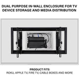 Legrand On-Q ENP0900NA Dual-Purpose In-Wall Enclosure with Cover, 9 Inch