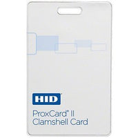 HID 1326LSSSV ProxCard II 1326 Clamshell Smart Card, Programmed, HID Logo Front and Back, Sequential Numbers, Vertical Slot