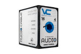 Vertical Cable 209-2321/DB 14/4 Direct Burial Audio Cable, High Strand - 500ft Pull Box (Black)