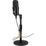 Shure MV7X Podcasting Kit with Interface, Preamp, Stand & Cables