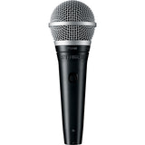 Shure PGA48 Dynamic Vocal Microphone with Cable and Stand Kit (3-Pack)