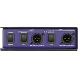 Samson SAMD2PRO MD2 Pro Professional Stereo Passive Direct Box