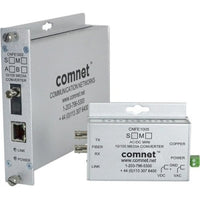 ComNet CNFE1004MAC1A-M Small Media Converter, A, SC Connector, AC/DC Power, Multimode, Fiber, 100Mbps