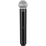 Shure BLX24/PG58 Wireless Handheld Microphone System with PG58 Capsule (H10: 542 to 572 MHz)