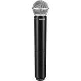 Shure BLX24R/SM58 Rackmount Wireless Handheld Microphone System with SM58 Capsule (H10: 542 to 572 MHz)