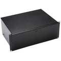 Sanus CADR4-B1 Component Series 4U Economy Sliding Rack Drawer, 7" Deep, Black