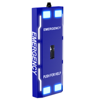Pedestal Pro 156STA-DOOR-03-ALU BLH Max Wall Station - DoorBird D1101V (Flush)