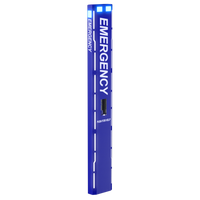 Pedestal Pro 156TOW-DOOR-02-ALU BLH Lite Tower - DoorBird D2101V (Flush)