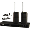 Shure BLX188/CVL Dual-Channel Wireless Cardioid Lavalier Microphone System (J11: 596 to 616 MHz)