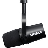 Shure MV7 Podcast Microphone (Black)