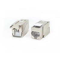 Dynacom 10606A-FTP Tool-Less CAT6A Jack, HD Shielded