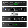 Key Digital KD-X444LP HDMI over CAT6 Extender Set, 70m