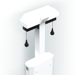 PEDESTAL PRO 186EVCS-02B BASE+ Brandable EV Charging Station