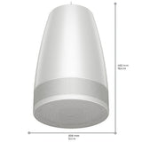 Bose Professional 892117-0200 DesignMax Luna DML88P Pendant Loudspeaker, White