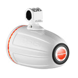 NXL 8" Neodymium Marine and Powersports Towers with Built-in Passive Radiator, 1" Driver and LED RGB Lights 180 Watts Rms -White