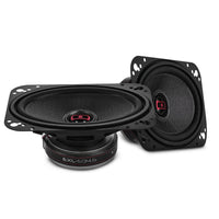 EXL 4x6” 2-Way Coaxial Speaker with Fiber Glass Cone | 60W RMS 3-Ohm