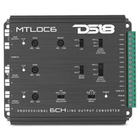 6-Channel High-to-Low Level Line Output Converter with Remote Turn-On